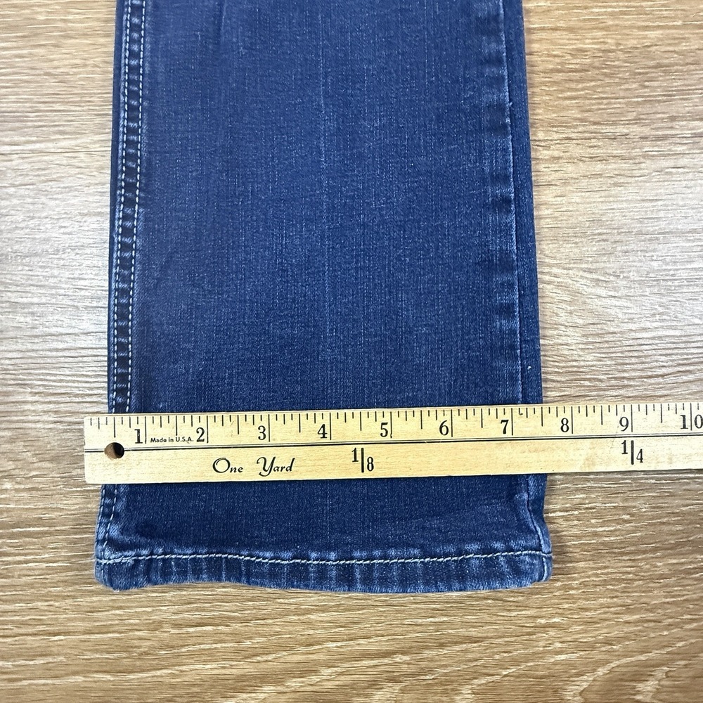 Silver Jeans Co Avery Slim Boot Women's 30x32 Jean Dark Wash Stretch Y2K Western - Picture 9 of 11